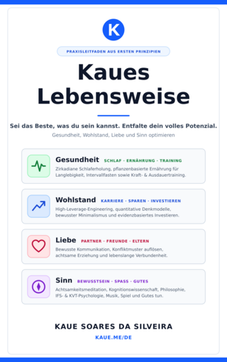 Kaues Lebensweise
